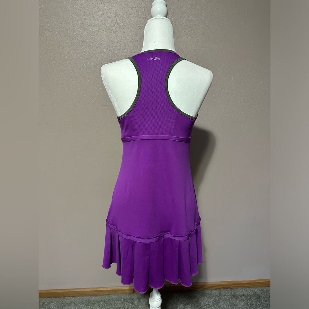 Calvin Klein Performance / Tennis Purple  Sporty  /Quick Dry  Dress - Sz Small - Picture 2 of 8